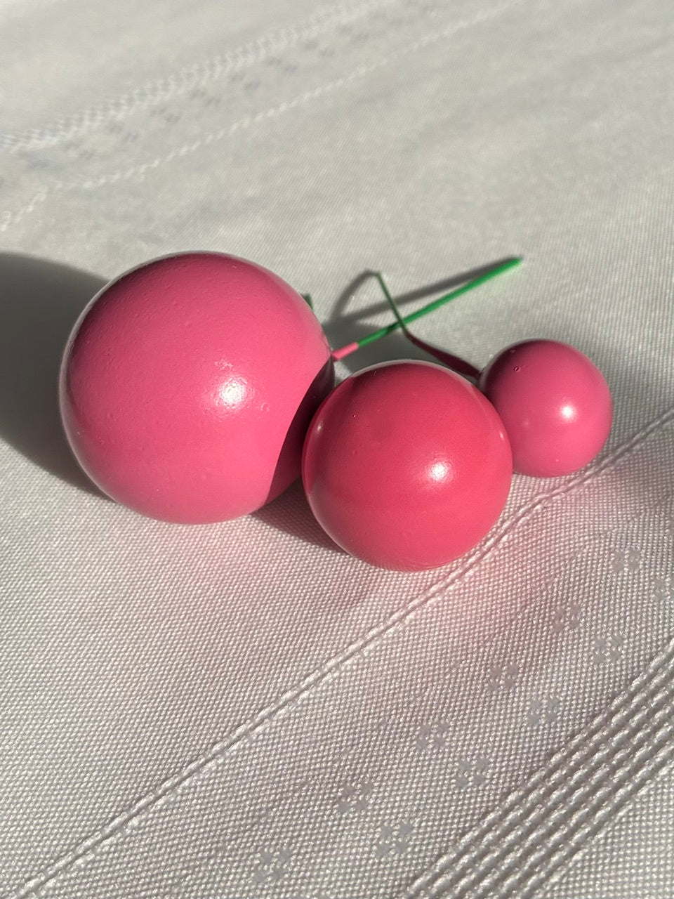 Hot Pink Deco Balls 3 Pack