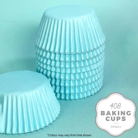 Blue Pastel Cupcake cases (size 408)
