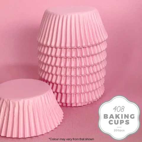 Pink Pastel Cupcake cases (size 408)