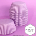 Purple Pastel Cupcake cases (size 408)