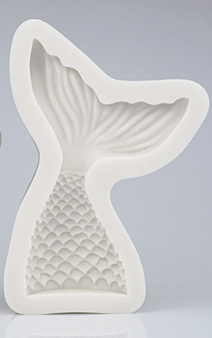 Mermaid Tail Mould Large