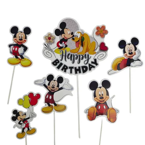MICKEY MOUSE | TOPPER SET | 6 PC