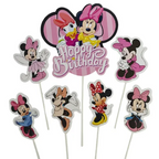 MINNIE MOUSE | TOPPER SET | 7 PC