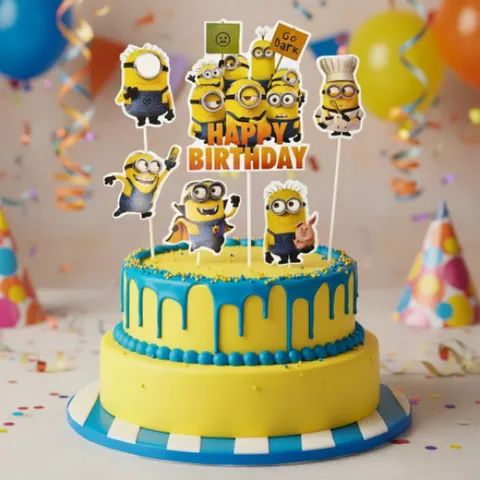 MINIONS | TOPPER SET | 6 PC
