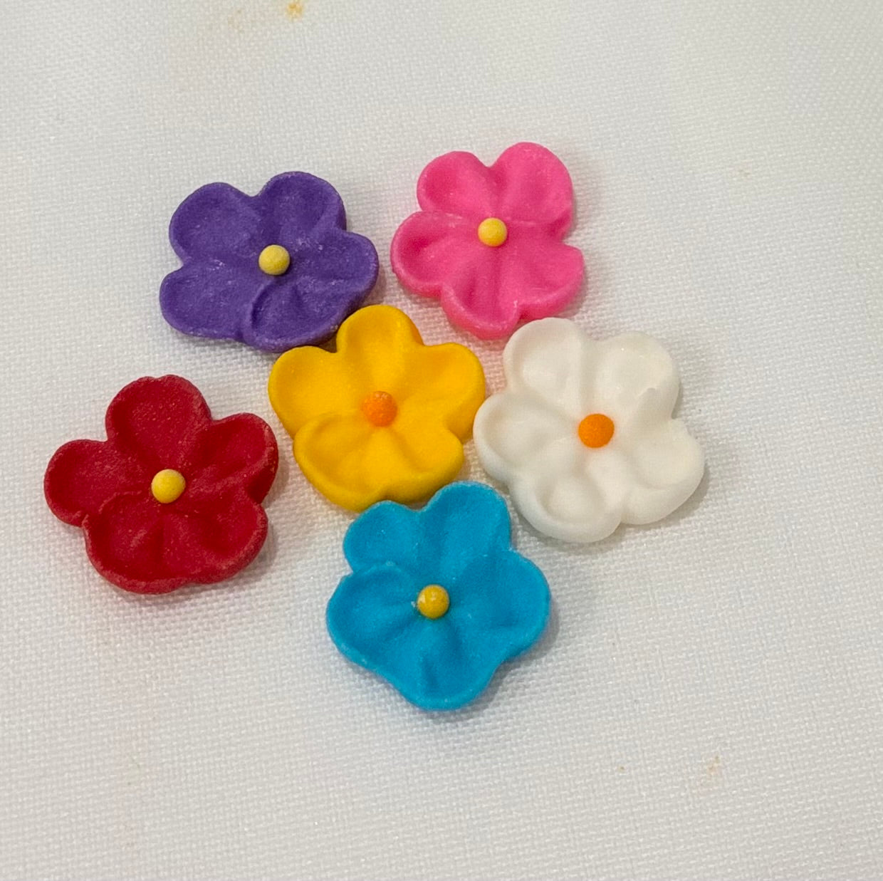 MIXED PACK OF 6 - SMALL 5 PETAL - EDIBLE FLOWER