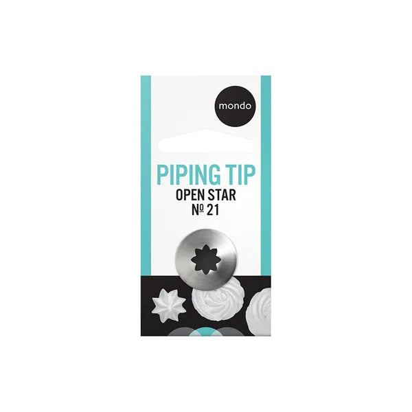 #21 Open Star Piping Tip