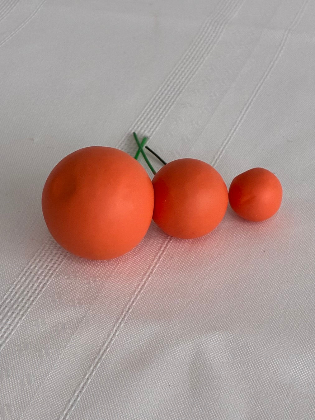 Orange Deco Balls Each