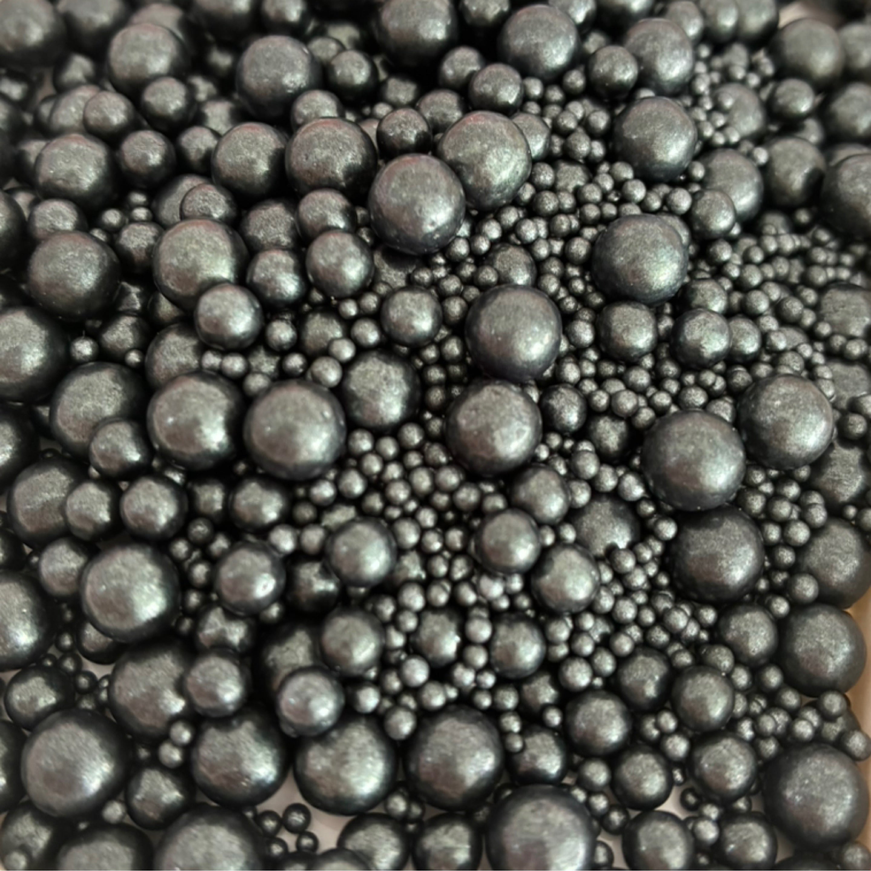 SPRINKS Metallic Black bubble bubble sprinkle blend