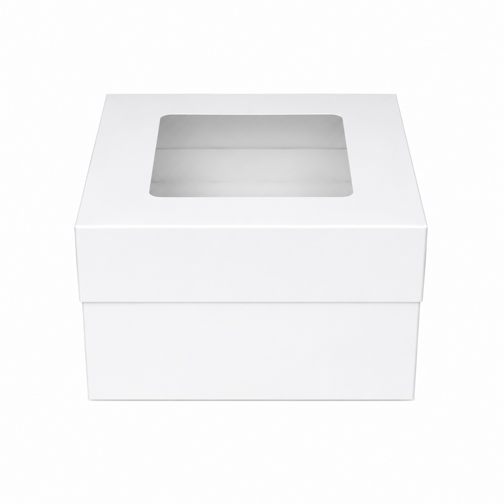 8 x 8 x 6 inch square cake box