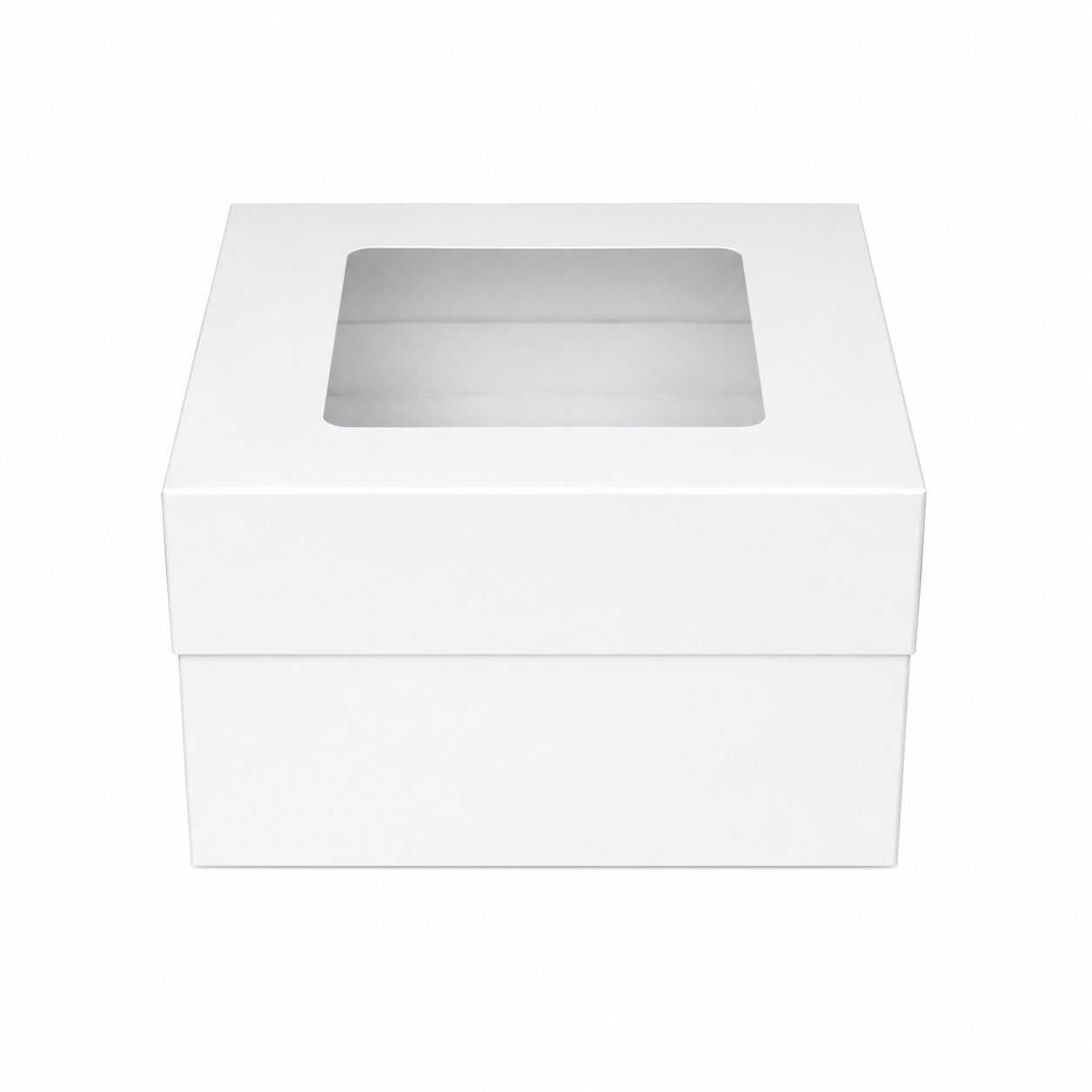 8 x 8 x 6 inch square cake box