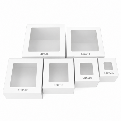 8 x 8 x 6 inch square cake box