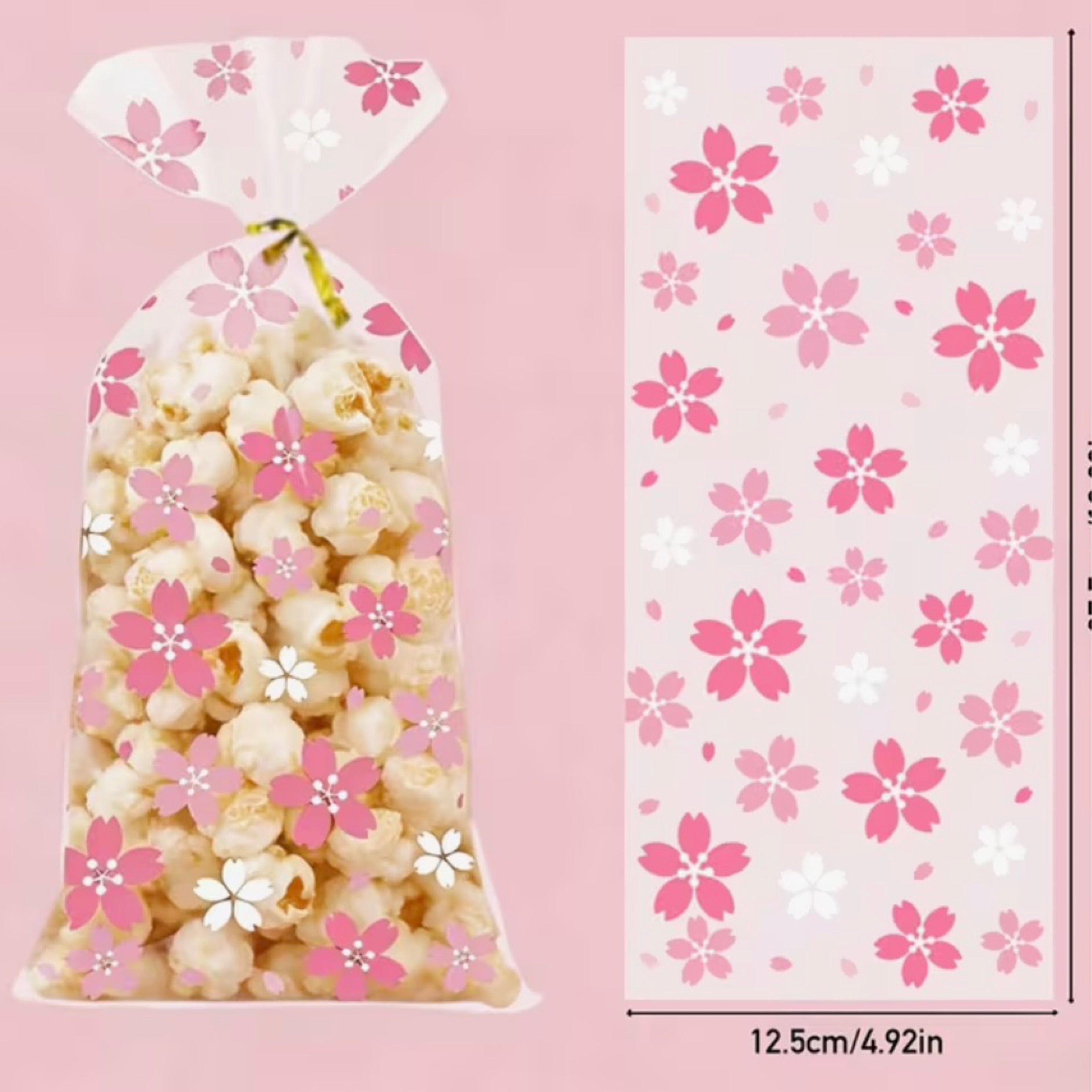 Flower Pattern Cello Bag