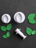 Leaf Plunger Stamp/Cutter 3 Pack