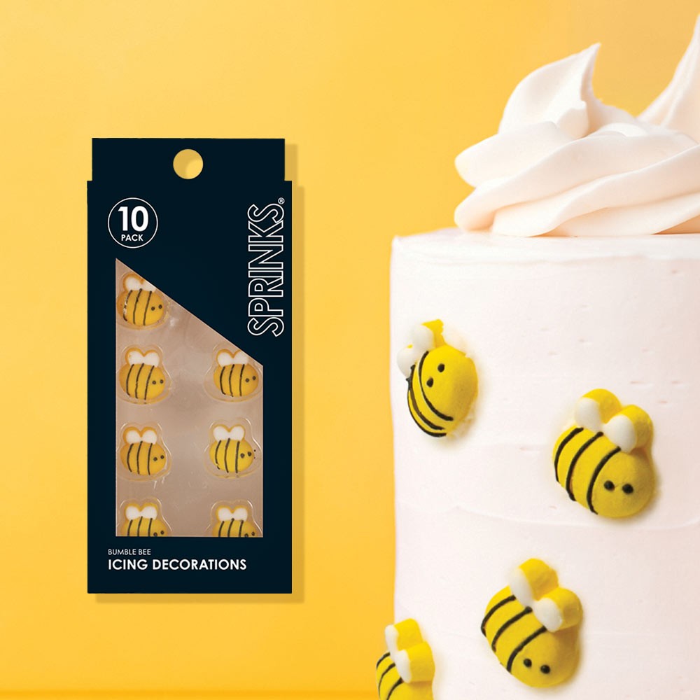 SPRINKS Icing Decorations - BUMBLE BEE
