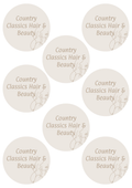 Custom Icing edible images 7cm diameter (8 circles)