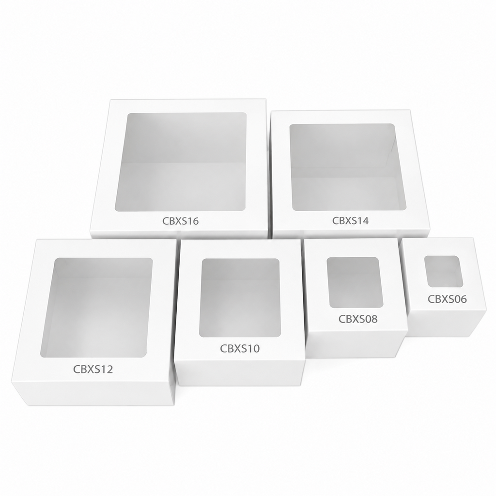 8 x 8 x 12 inch square cake box