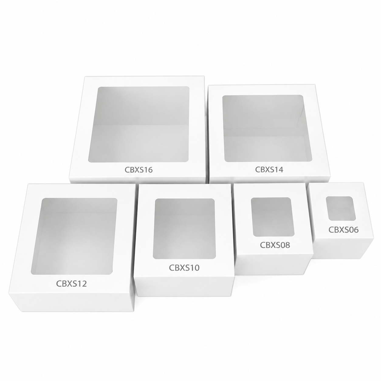 8 x 8 x 12 inch square cake box