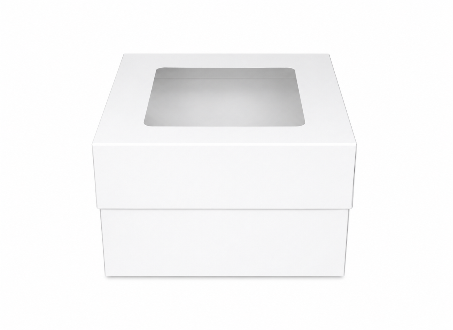 10 x 10 x 6 inch square cake box