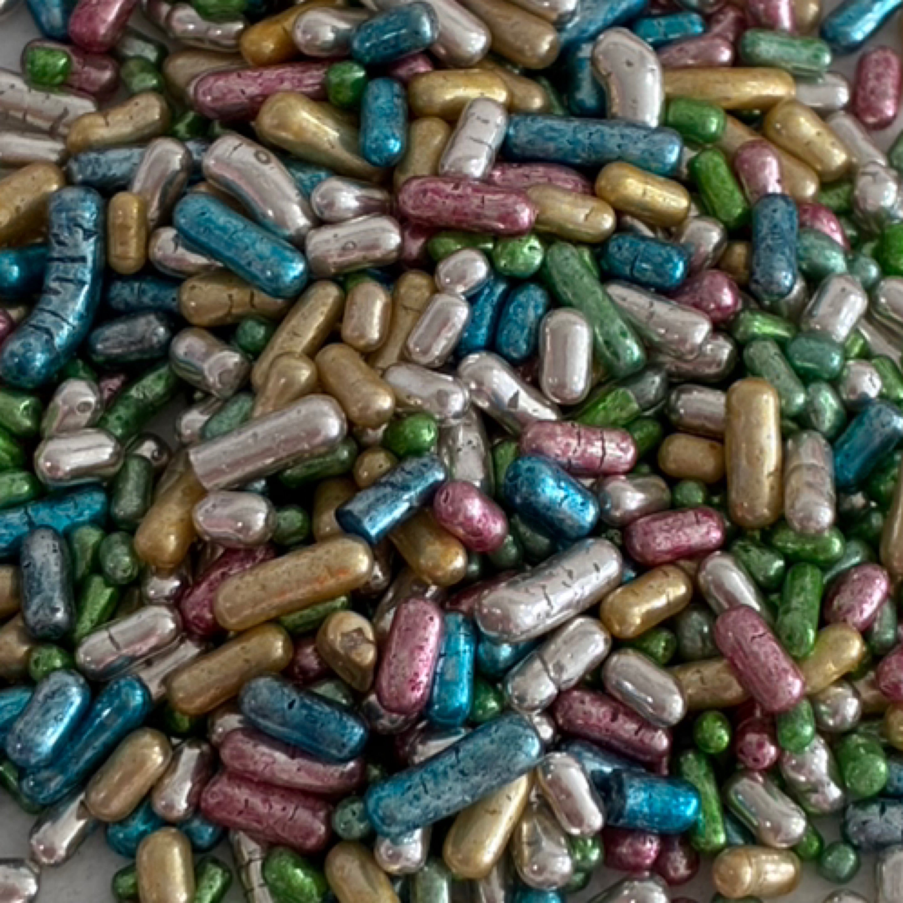 Deluxe Glam Thick Rainbow Jimmies Blend