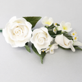 ROSE SPRAY WHITE | SUGAR FLOWERS