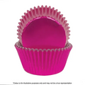 Pink Foil Cupcake Cases