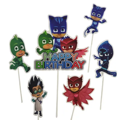PJ MASKS | TOPPER SET | 6 PC
