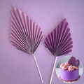 Purple Deco fan topper 2 Pack