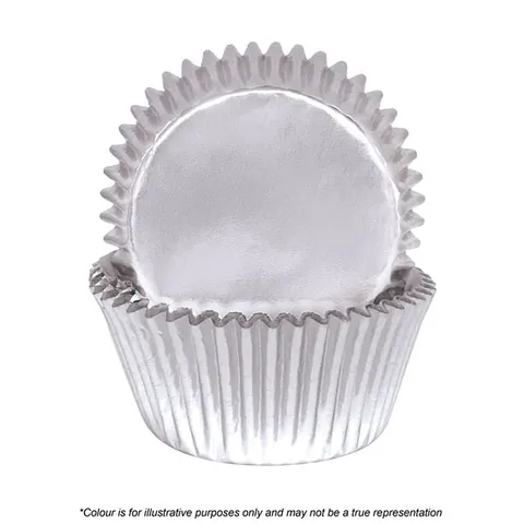 Silver Foil Cupcake Cases (Size 700)