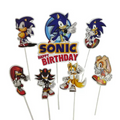 SONIC THE HEDGEHOG | TOPPER SET | 7 PC
