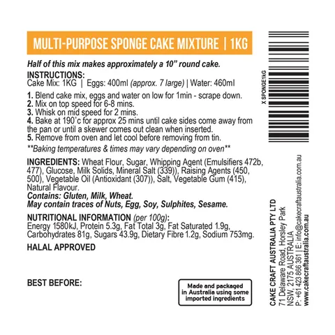 SPONGE MULTI PURPOSE MIX 1KG