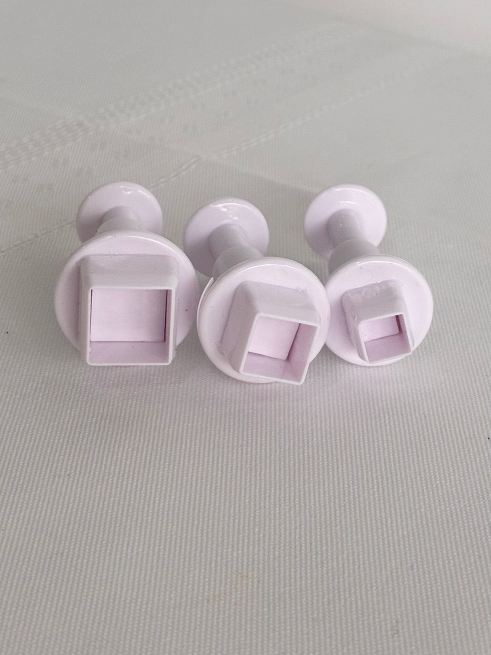 Square Plunger Stamp/Cutter 3 Pack