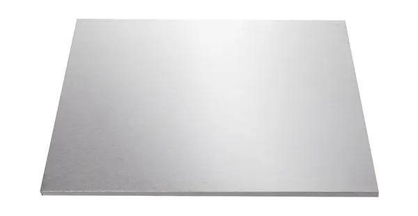 SQUARE SILVER 10IN/25CM MONDO CAKE BOARD