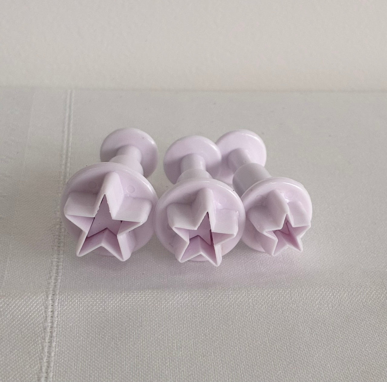 Star Plunger Stamp/Cutter 3 Pack