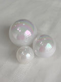 Translucent White Deco Balls Each