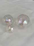 Translucent Clear Deco Balls Each