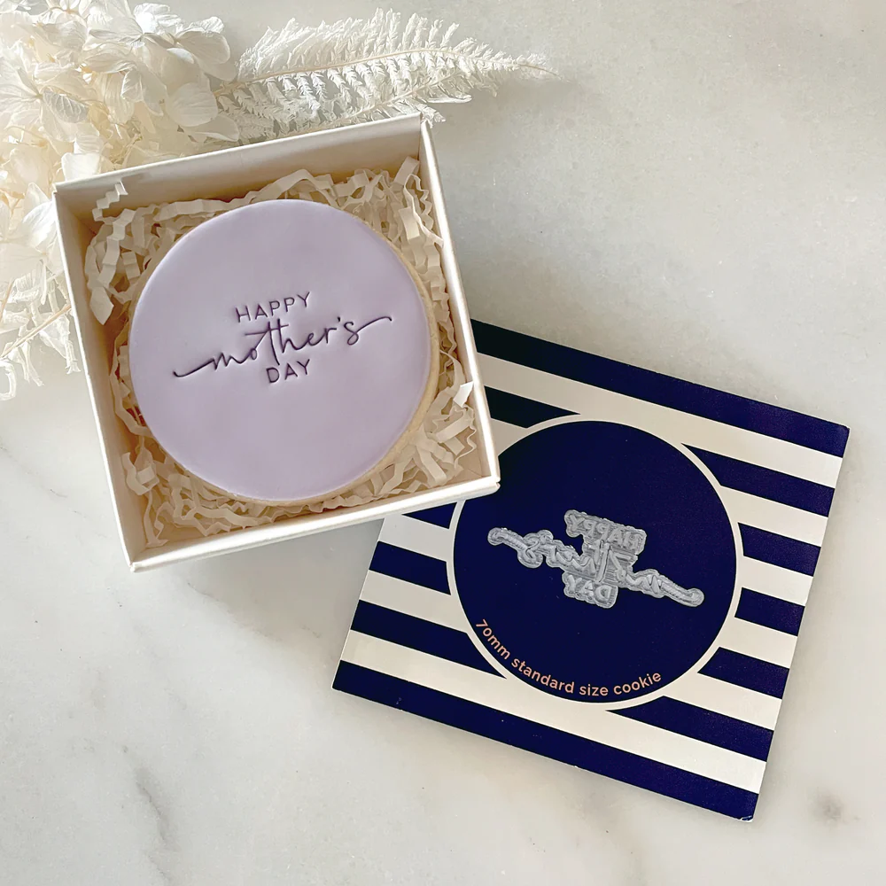 Happy Mother's Day Tiny Text Stamp (Little Biskut)