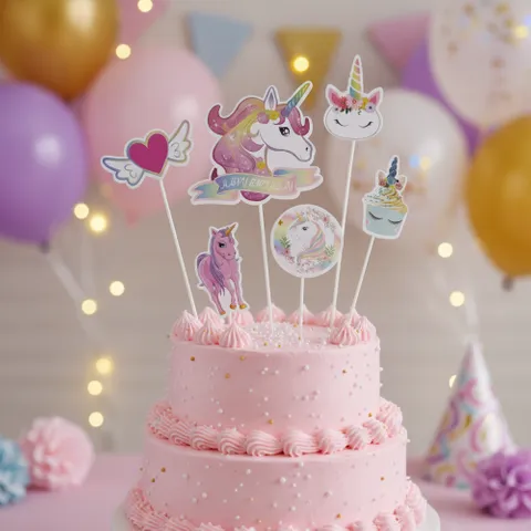 UNICORN | TOPPER SET | 6 PC