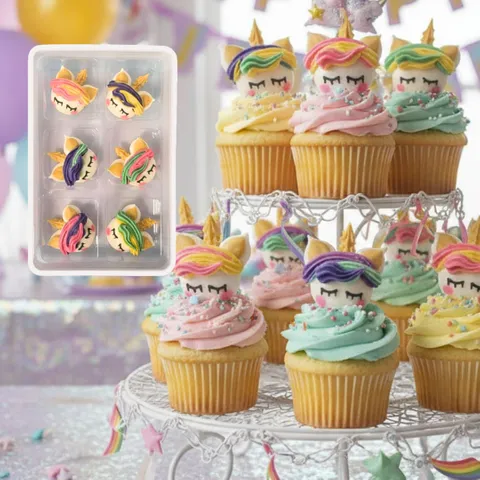 UNICORN FACE | SUGAR DECORATIONS