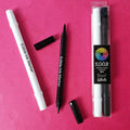 WHITE & BLACK | 2PK VIVID | EDIBLE MATTE MARKERS