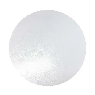 6 Inch white round cake board
