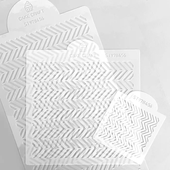 ZIG ZAG | 3 PIECE | STENCILS